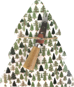 5682 HOLZBRETT M.M. FESTIVE FOREST S/2